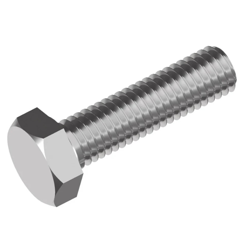 Болт Starfix SM-15518-20 М8х65мм шестигранный цинк класс прочности 58 DIN 933 20 кг 3818₽