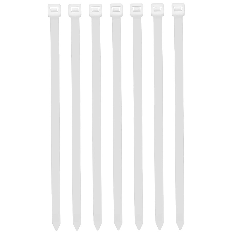 Хомуты Сибртех 45558 200 х 8 мм пластиковые белые 100 шт 457₽