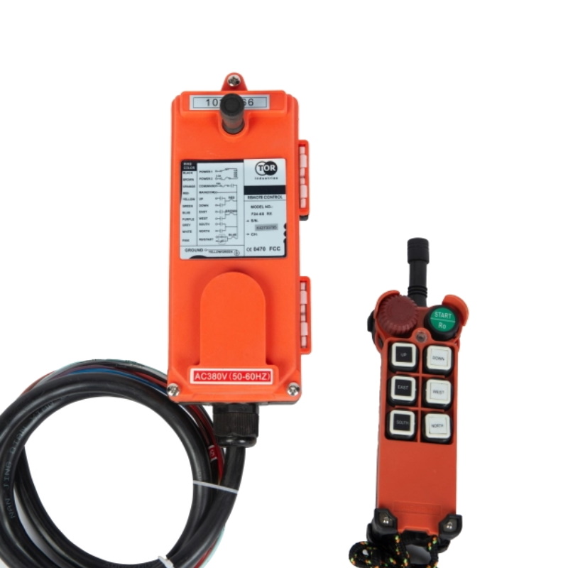 Комплект радиоуправления TOR F24-6S 1025066, 380В, 6 кнопок  в Муроме