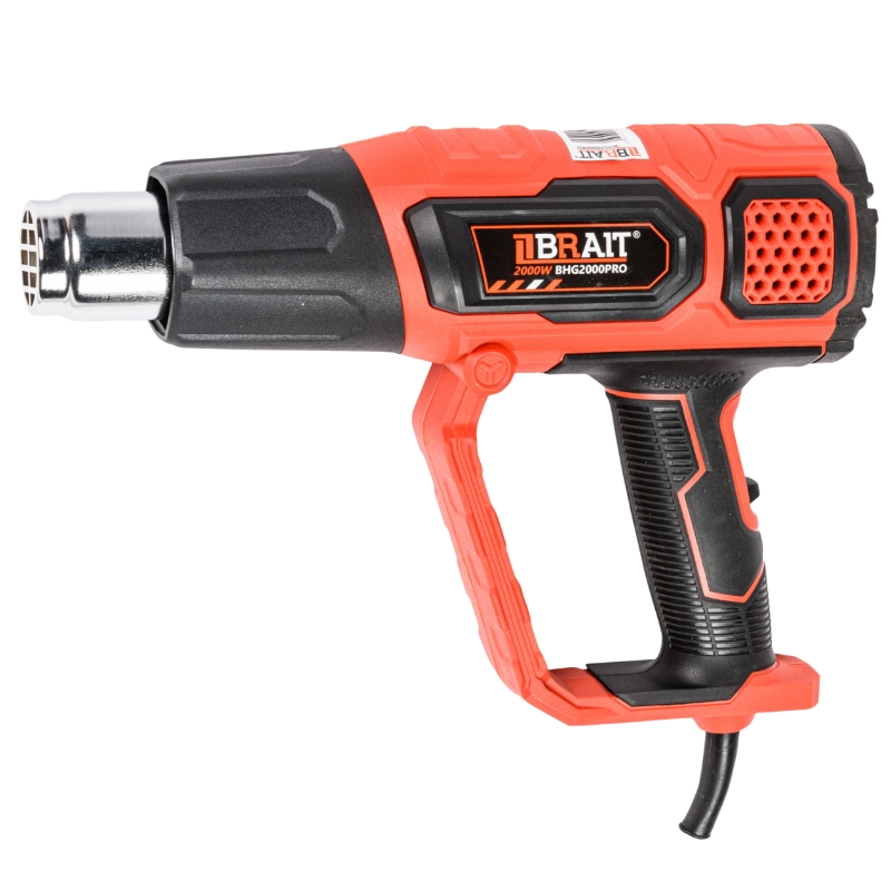 Фен строительный Brait BHG2000PRO 21.01.120.069, 2000Вт; кейс; макс.темп. 600°С в Рыбинске