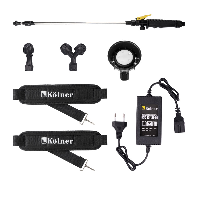 Опрыскиватель аккумуляторный Kolner KSC 12-12L-01 8060700196, 12В, объем 12 л, производительность 3,1 л/мин в Костроме