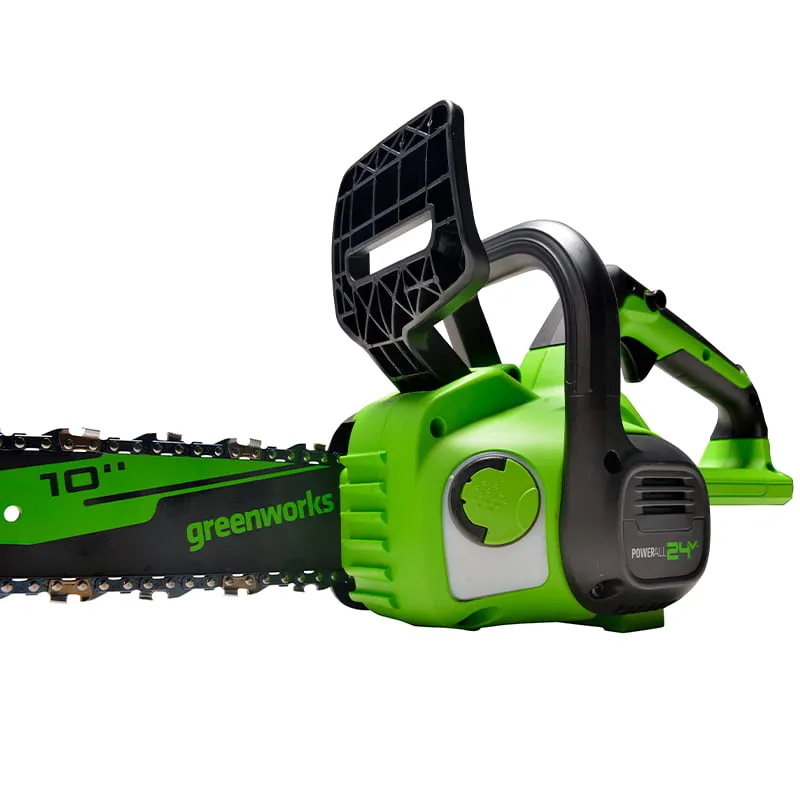 Цепная пила аккумуляторная Greenworks G24CS25 2007707UH, 24V, 25 см, c 1хАКБ 8Ач и ЗУ в Муроме