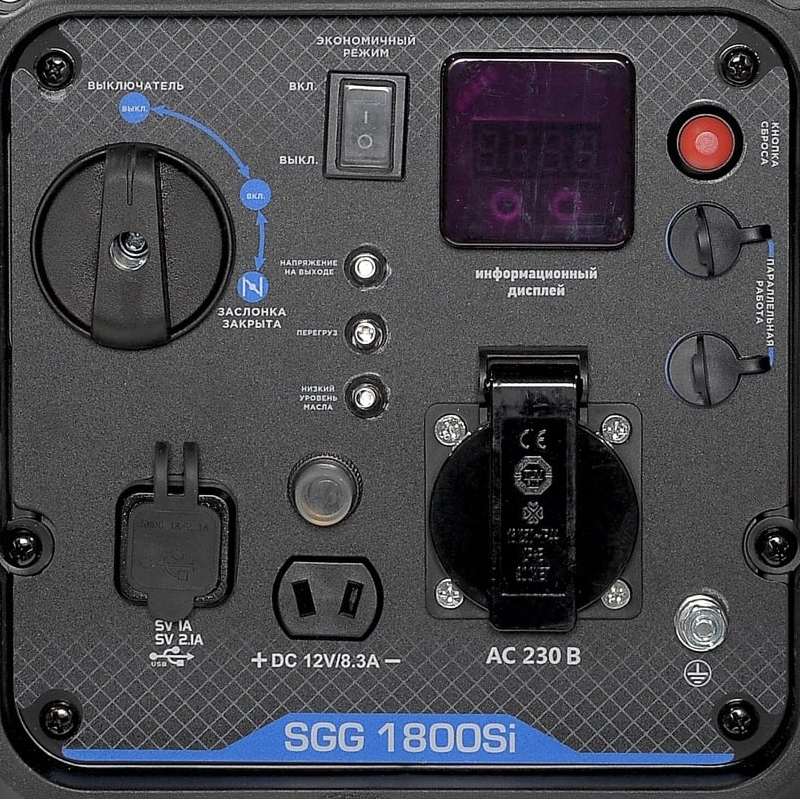 Инверторный генератор TSS SGG 1800Si, 60023