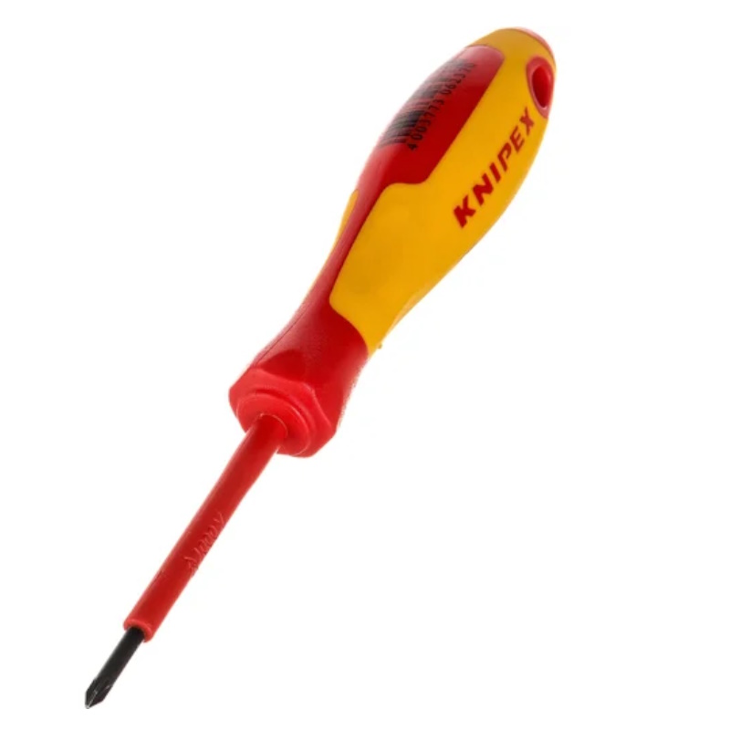 Отвёртка Knipex KN-982500, VDE Pozidriv PZ0 x 60 мм, длина 162 мм, диэлектрическая в Кинешме