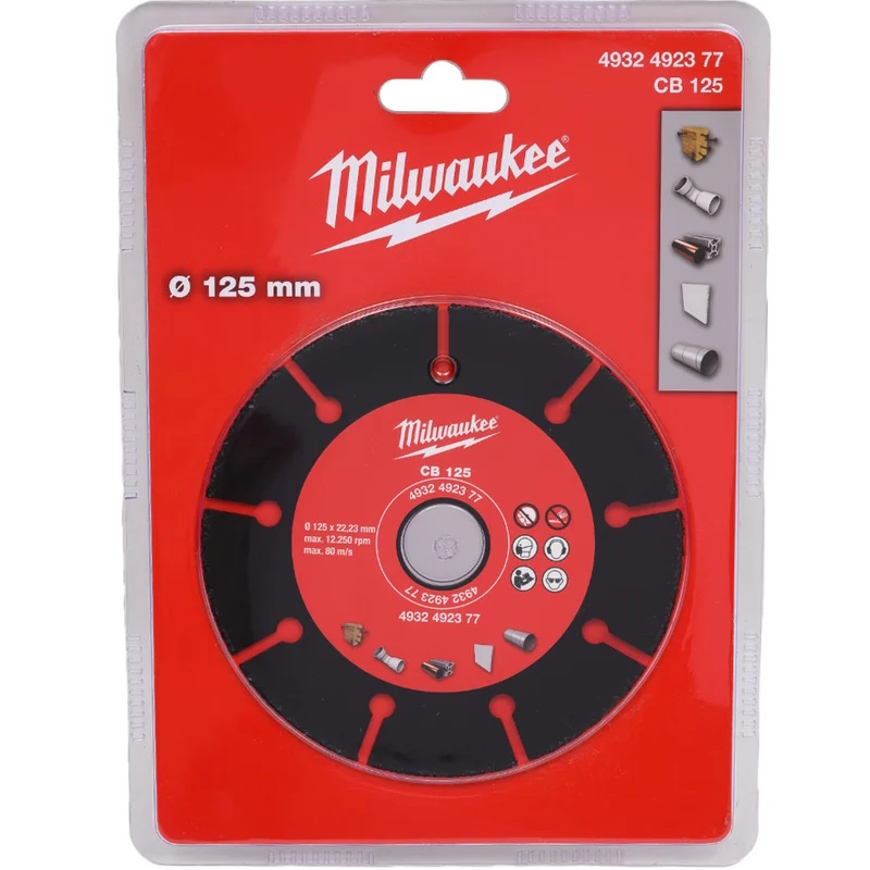 Диск карбидный по древесине и плаcтику Milwaukee 4932492377, CB - 125мм в Череповце