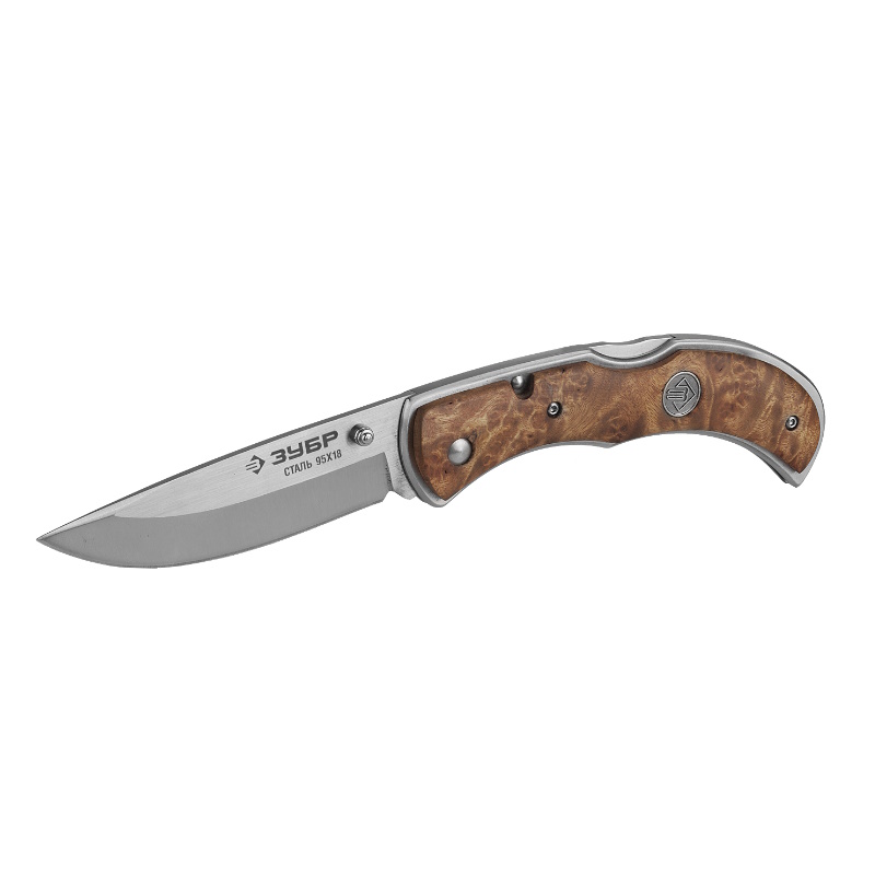 Нож складной Зубр 47714 220 мм лезвие 95 мм 1706₽