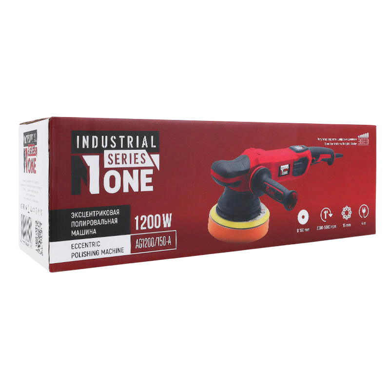 Эксцентриковая полировальная машина Number One INDUSTRIAL AG1200/150-A (1200 Вт, D=150 мм) в Туле