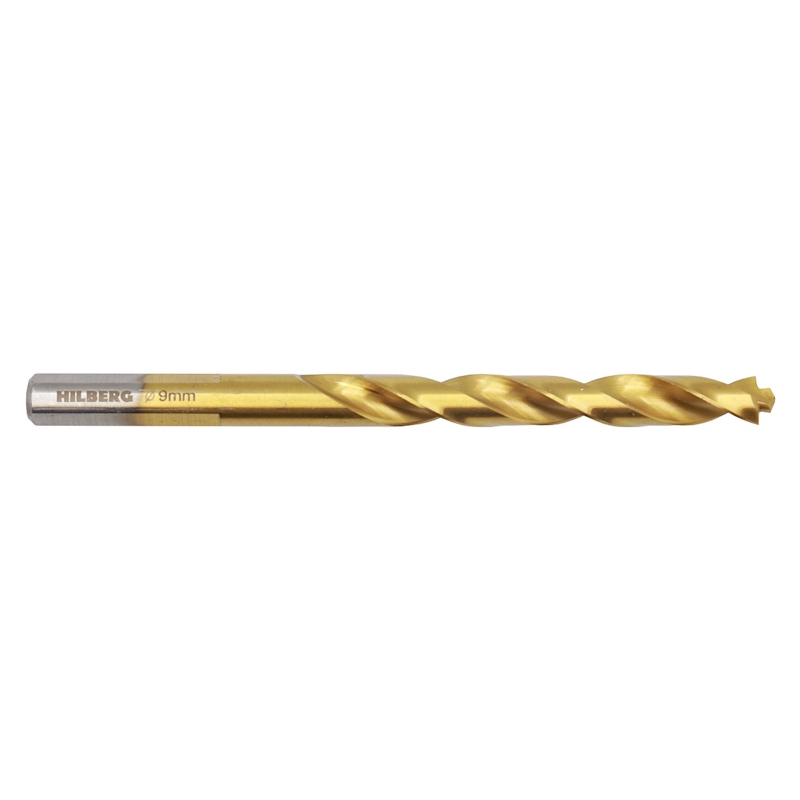 Сверло по металлу Hilberg CO090, 9.0*125(81)мм Cobalt 5% TOP в Твери