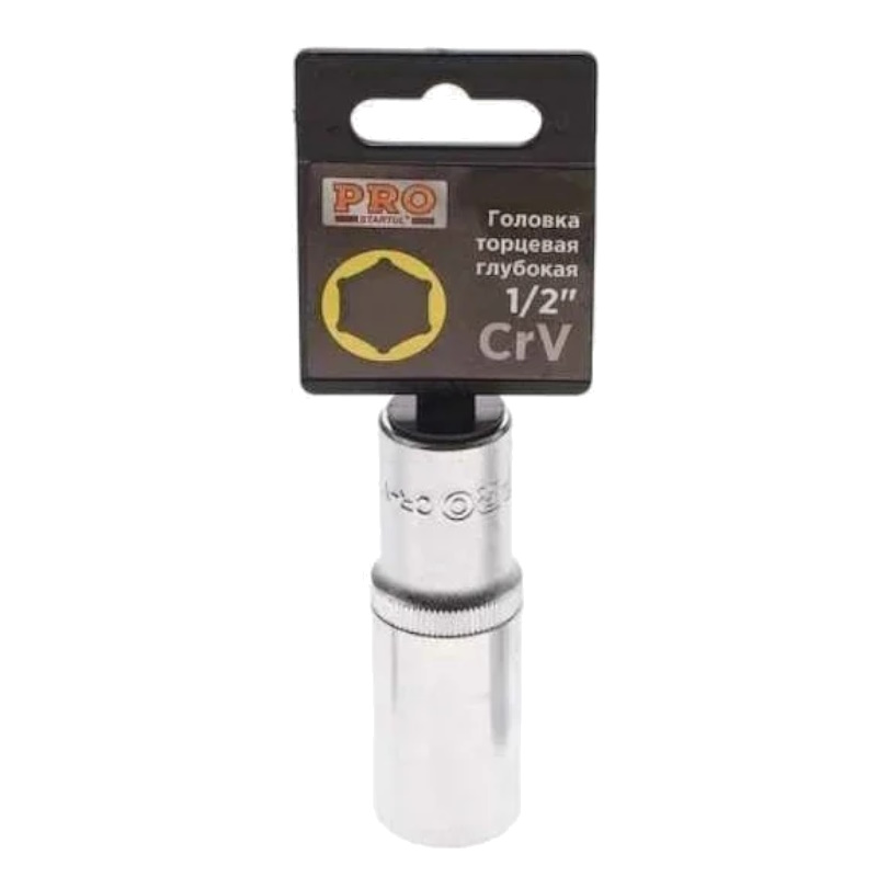 Головка Startul Pro PRO-52121, 1/2", 21 мм, 6гр., глубокая  в Ярославле