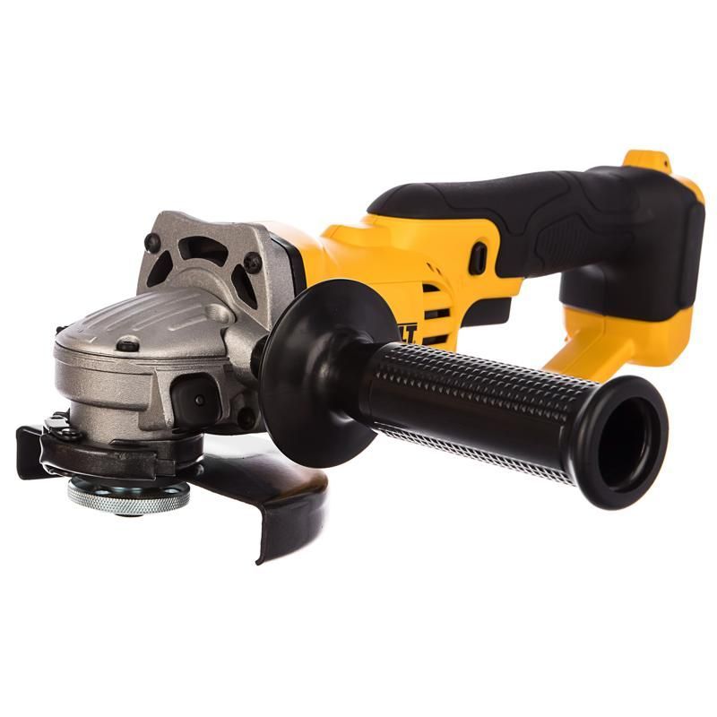 Угловая шлифмашина (болгарка) аккумуляторная DeWalt DCG412N, 125 мм, 18 В, без АКБ и ЗУ, плавный пуск в Твери