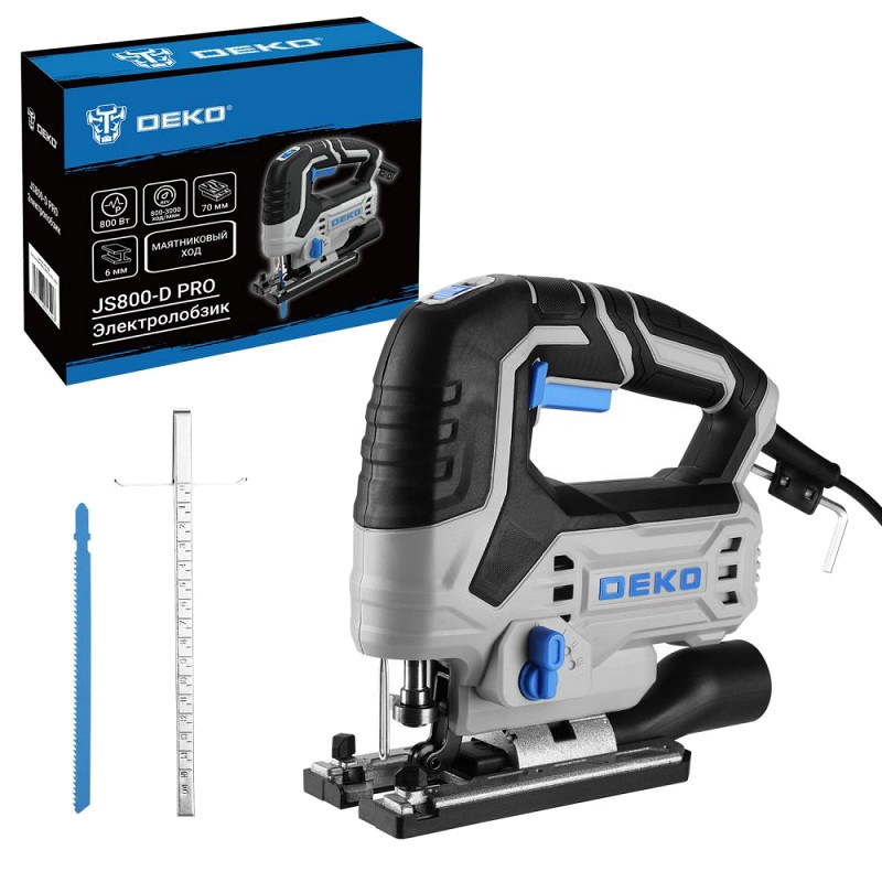 Электролобзик Deko JS800-D PRO 083-1160, 800 Вт 