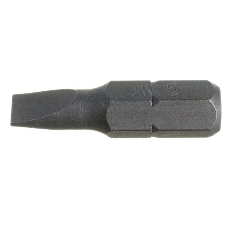 Вставка-бита Jonnesway D125F5008A 047680, 1/4"DR шлицевая, SL5, 25 мм в Александрове