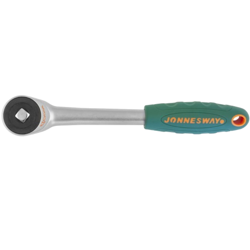 Рукоятка трещоточная ротационная со сквозным приводом Jonnesway R6602 046297, 1/4"DR, 60 зубцов, 180 мм в Иваново