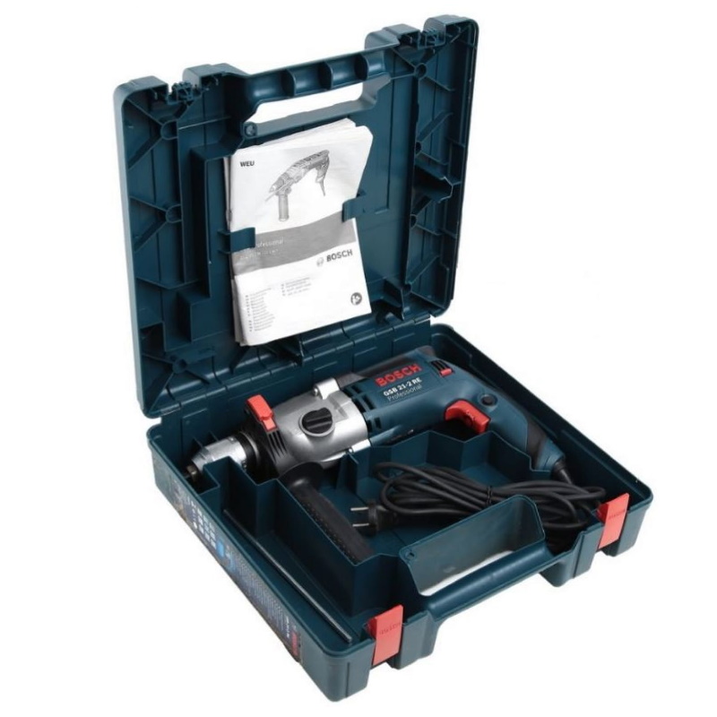 Дрель ударная Bosch GSB 21-2RE 0.601.19C.500, 1100 Вт в Кинешме