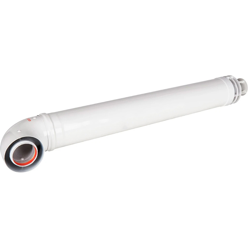Комплект дымохода Rommer RCA-6010-250900, стандарт, универсальный 60/100 - 900мм в Рыбинске