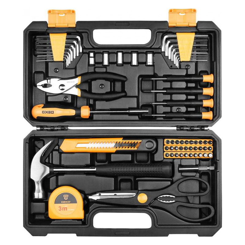 Набор инструментов для дома Deko DKMT62 PRO, 065-0213 (62шт.) в Костроме