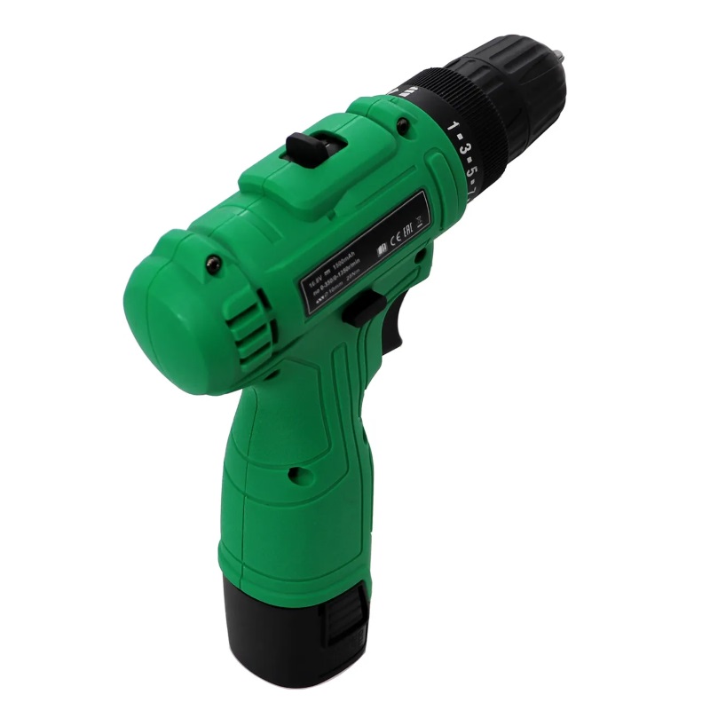 Аккумуляторная дрель-шуруповерт Zitrek Green 063-4040 16.8-Li-ion  (1,5 Ач, напряжение аккумулятора 16,8 В) в Ярославле