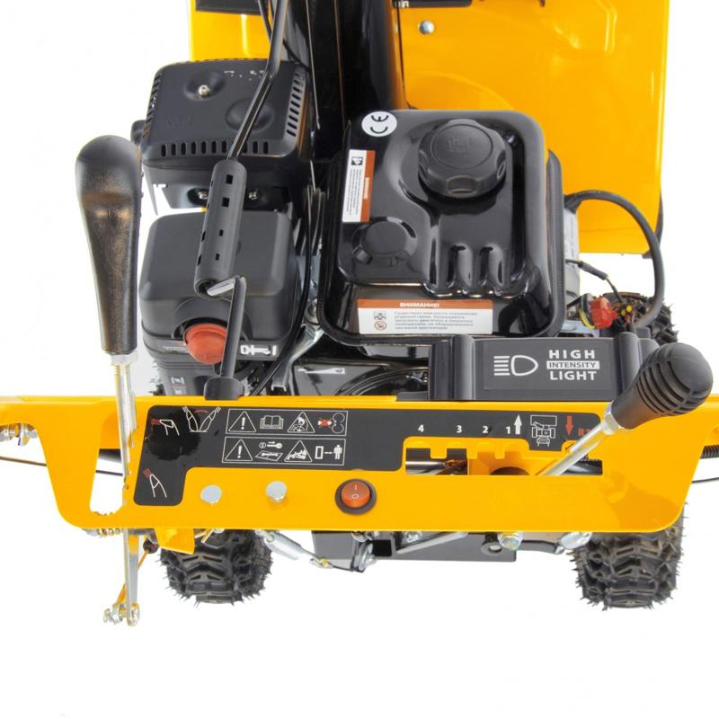 Бензиновая снегоуборочная машина SB 650 E, 6,5 л.с, LONCIN, с электростартером, фара. Denzel в Муроме