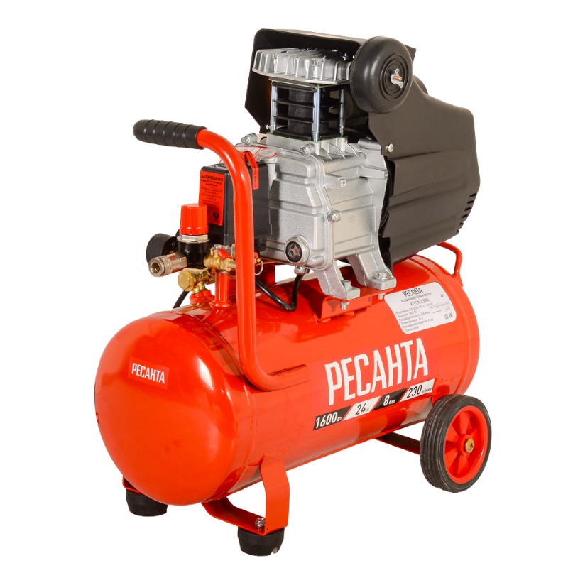 Компрессор масляный Ресанта КП-24/230М 74/7/1