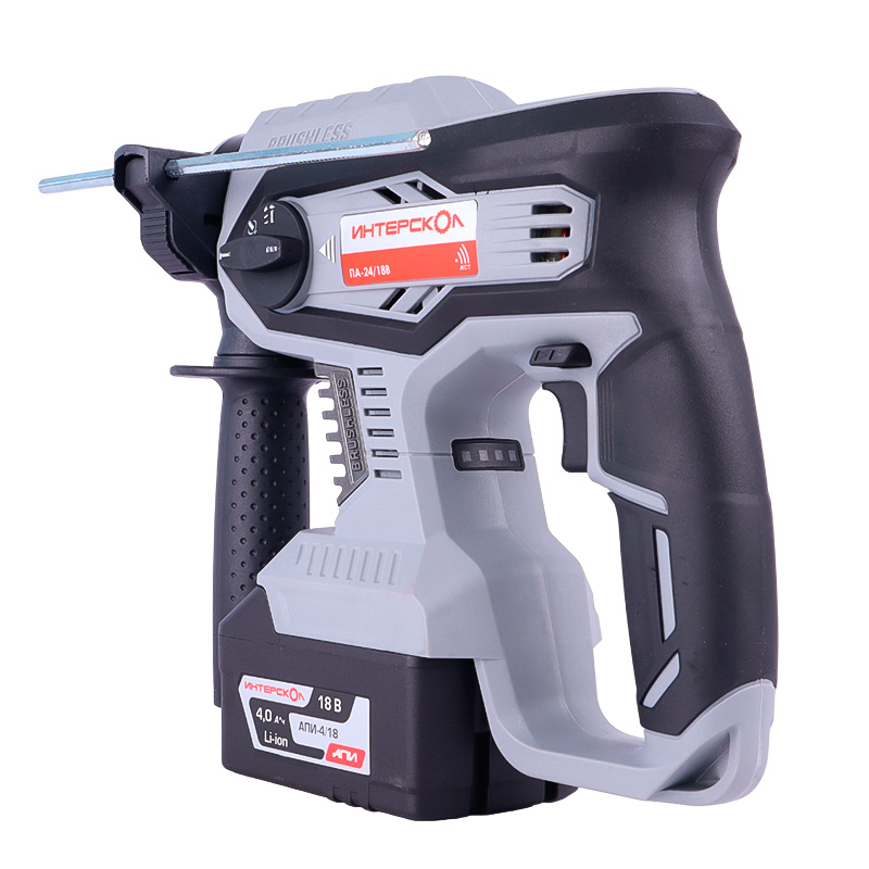 Аккумуляторный перфоратор SDS-Plus Интерскол ПА-24/18 В 579.4.1.70, 2.2 Дж