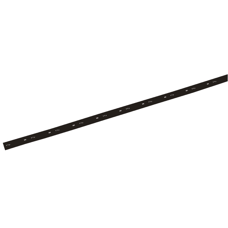 Трубка термоусадочная IEK UDRS-D30-1-K02, черная, ТТУ, нг-LS, 30/15, 1 м