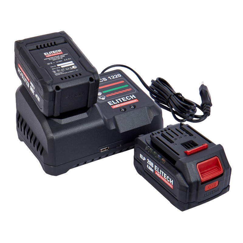 Гайковёрт аккумуляторный бесщеточный Elitech 205738 HD CW 2004SL (E2201.056.02) 20В, 4Ач, Li-Ion в Ярославле