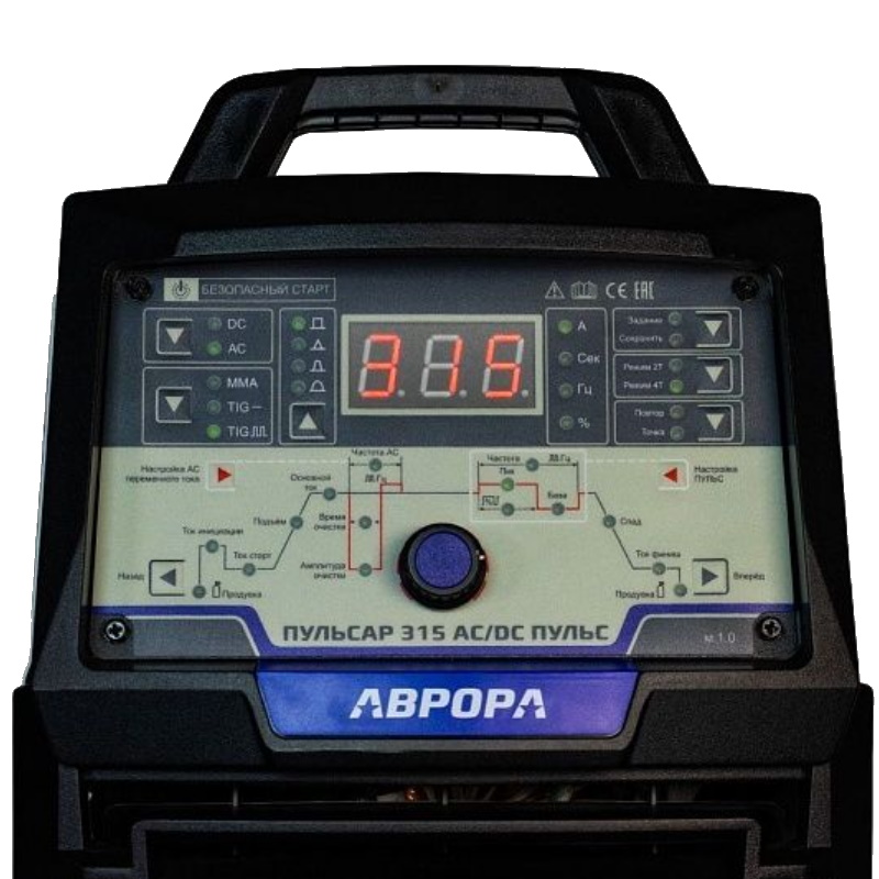 Аппарат для аргонодуговой сварки Аврора ПУЛЬСАР 315 AC/DC ПУЛЬС 38429 в Твери