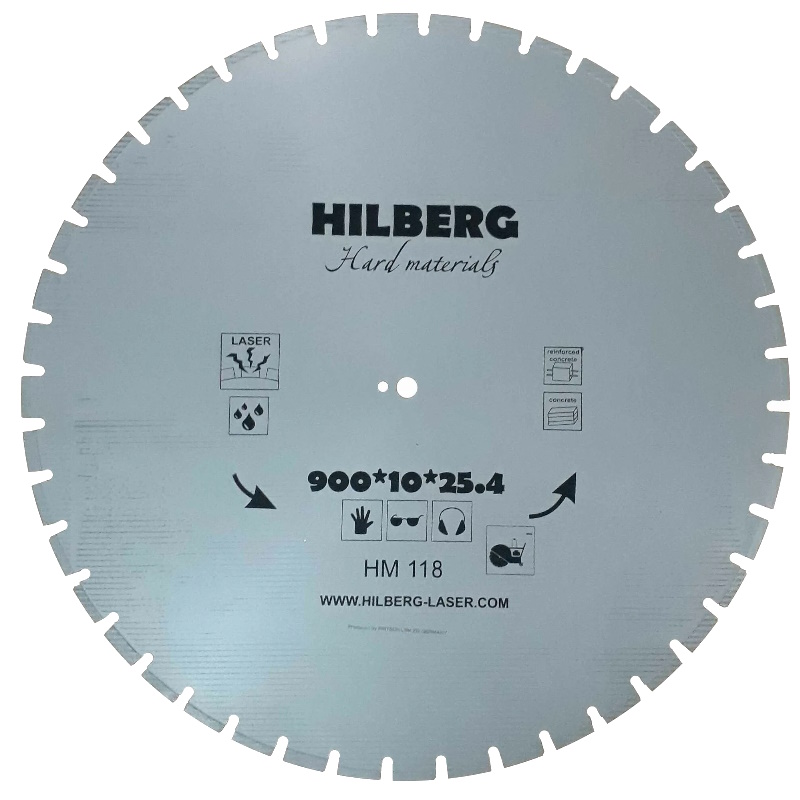 Диск алмазный отрезной Hilberg Hard Materials Лазер HM118 900254 61205₽
