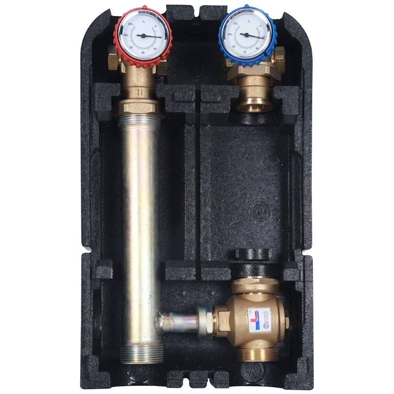 Насосная группа для твердотопливных котлов Stout SDG-0015-002501, 1", без насоса в Угличе