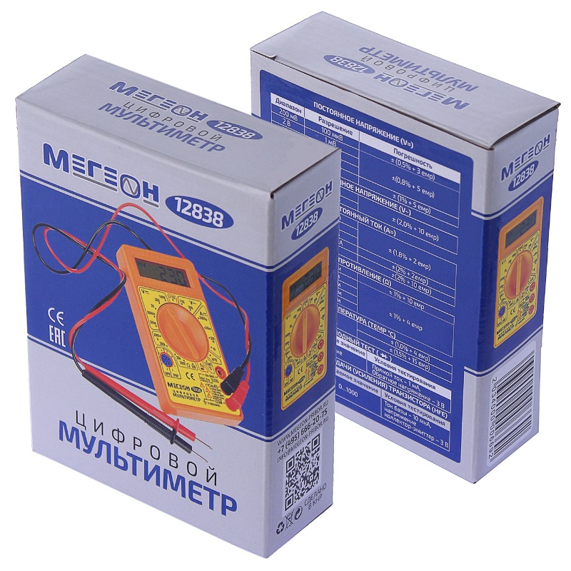 Мультиметр Мегеон 12838 к0000025791 в Костроме