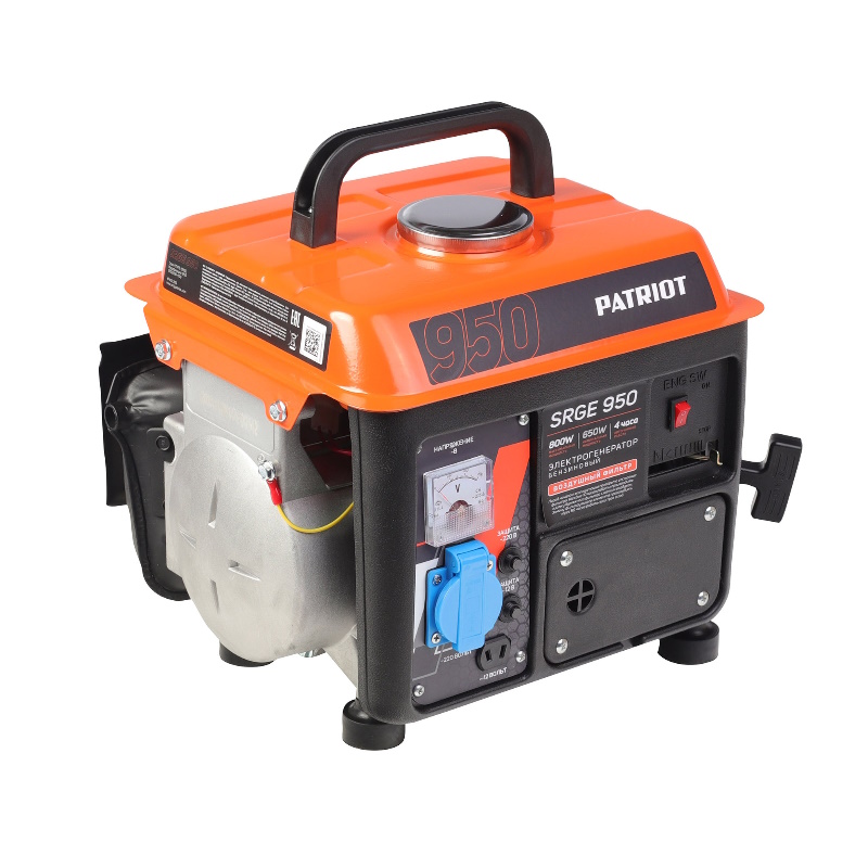Бензиновый генератор Patriot Max Power SRGE 950 474103119