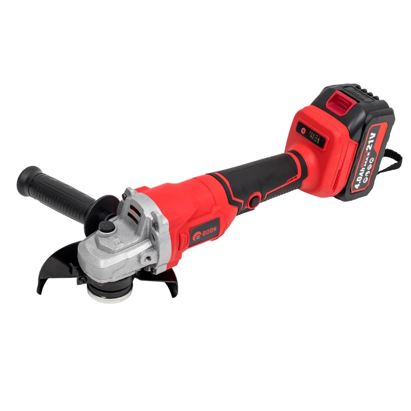 Аккумуляторная угловая шлифмашина бесщеточная Edon UAG-21/125CBL 27811, 21В, 125мм
