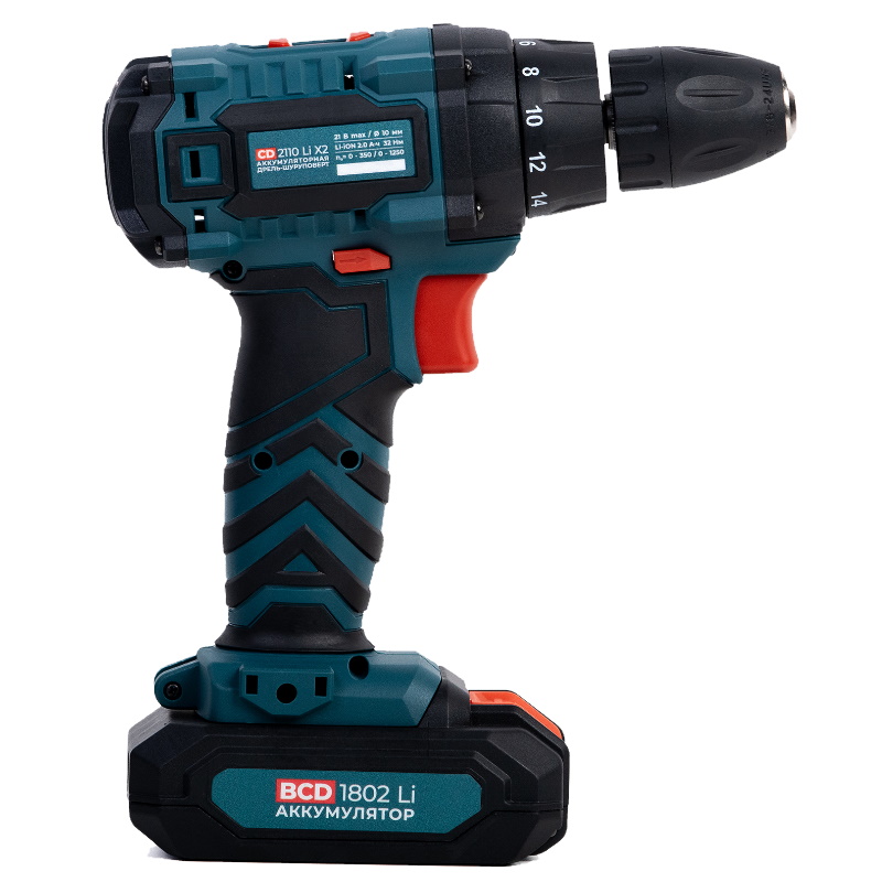 Аккумуляторная дрель-шуруповёрт Alteco CD 2110 Li X2 30209 в Муроме
