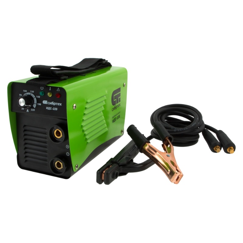 Инверторный аппарат дуговой сварки Сибртех ИДС-220 94377 5544₽