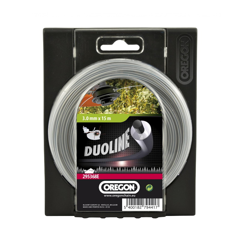 Леска для триммера Oregon Duoline 106502E, 3 мм