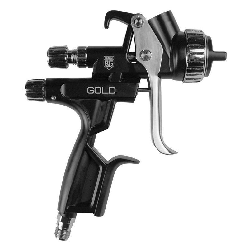 Краскопульт пневматический Berger BG1390 ГОЛЬД LVMP 13 мм внешняя резьба 14 06 л