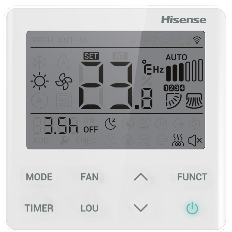 Сплит-система канального типа HisenseHeavy Classic AUD-36HX4SHH1/AUW-36H6SD, комплект