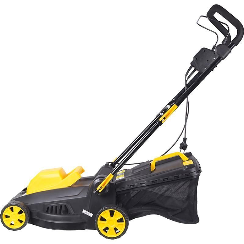 Газонокосилка электрическая Huter ELM-1400T 70/4/6 (1400 Вт, высота скашивания 65 мм, объем травосборника 35 л, ) в Коврове