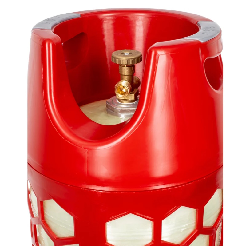Баллон полимерно-композитный газовый RSV Composite RSV24.5RED, 24,5л, красный