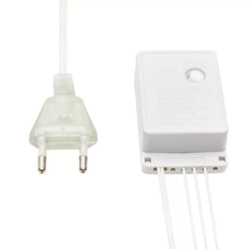 Гирлянда светодиодная Neon-Night "Мишура LED" 303-602 305392, 3 м, 288 LED, красный  в Угличе