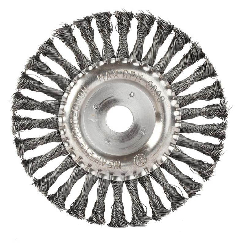 Щетка EDGE by Patriot 813010013, 180x22,23 мм, круглая, витая проволока