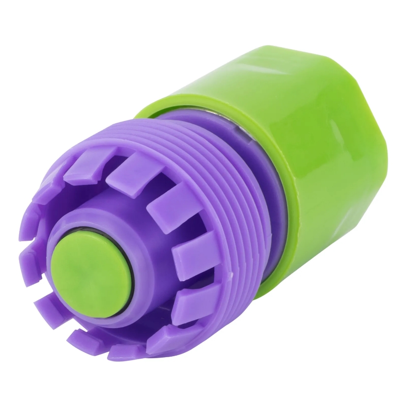 Коннектор для шланга Palisad 66165 (3/4", быстросъемный, с аквастопом)