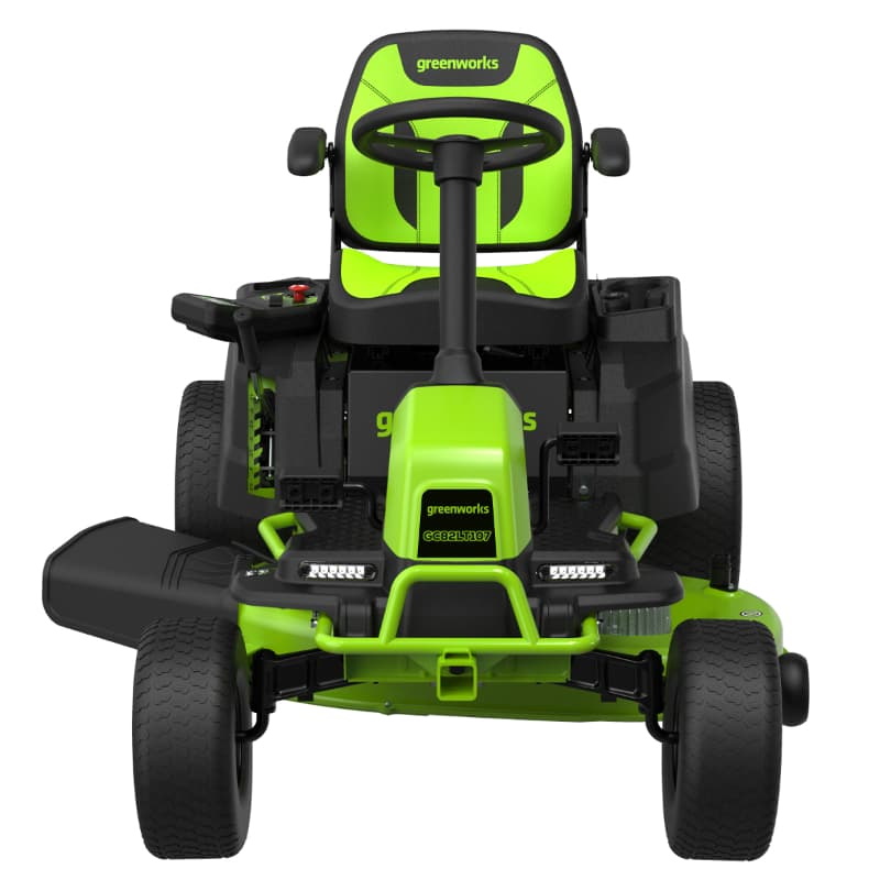 Газонокосилка самоходная аккумуляторная Greenworks GC82LT107 7404507, с местом оператора, без АКБ и ЗУ в Твери