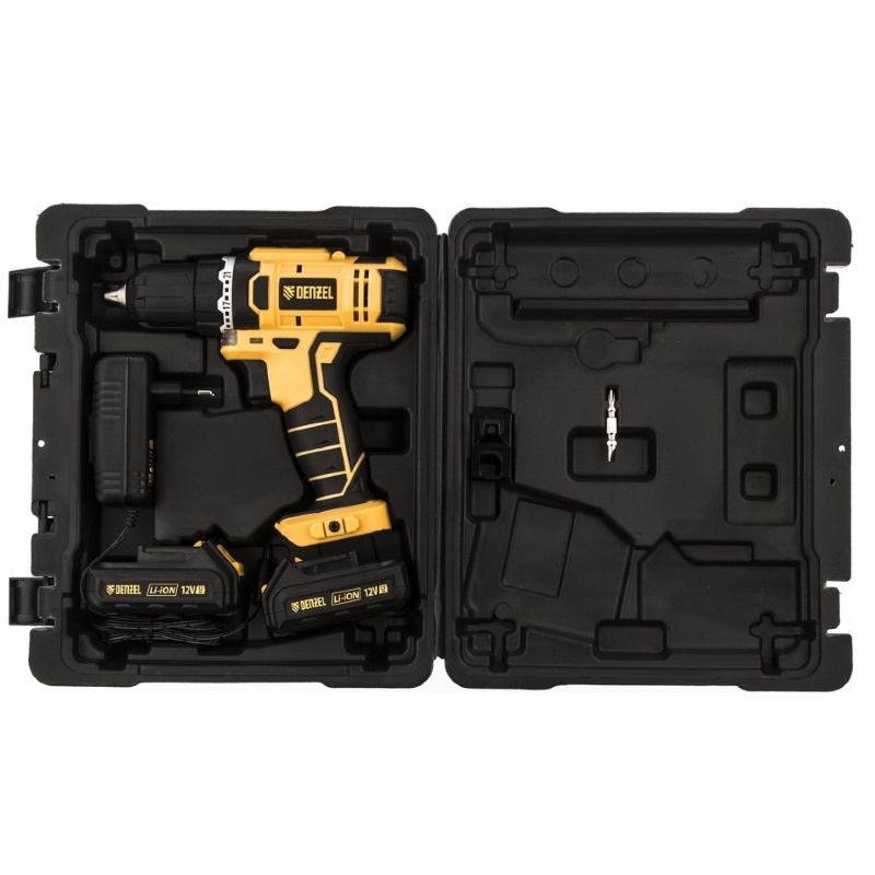 Аккумуляторная дрель-шуруповерт DENZEL CDL-12-02 26101 в Иваново