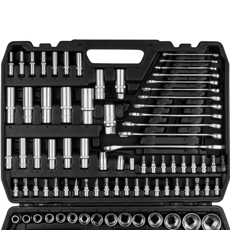 Набор головок и ключей Pro Startul STUTTGART PRO-216S, 216 предметов, 1/4",3/8",1/2" в Вологде