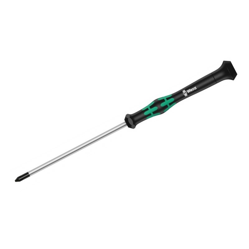 Отвертка крестовая Phillips Wera Kraftform Micro 2050 PH для электроники, PH 00 / 60 мм, WE-118020 в Муроме