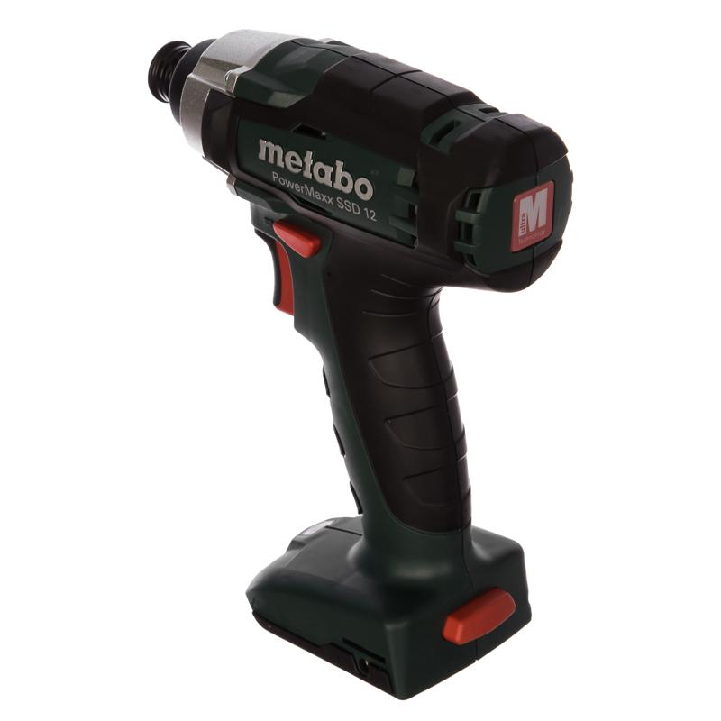 Аккумуляторный ударный винтоверт Metabo PowerMaxx SSD 12 601114890 (макс 3500 ударов/мин, напряжение 12v) в Муроме