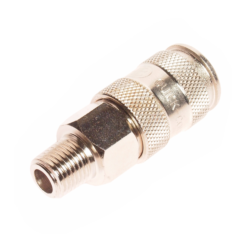 Соединитель быстросъемный JTC JTC-D20SMA, 1/4"M (европейский стандарт, тип БРС мама) в Кинешме