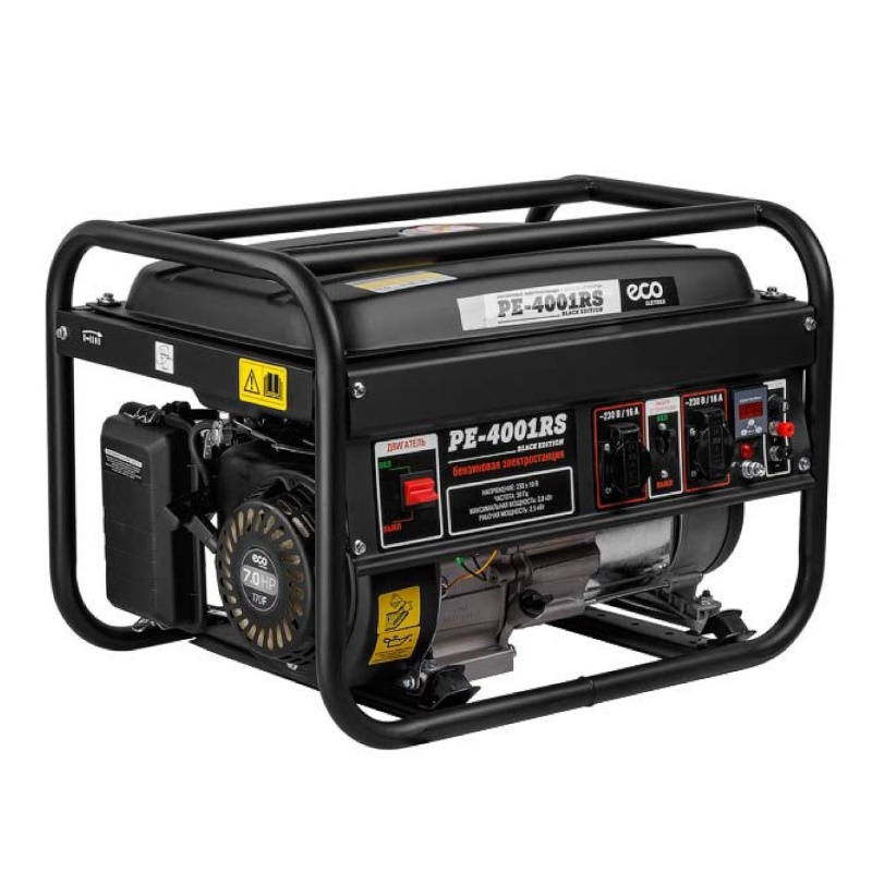Электростанция Eco PE-4001RS "Black Edition" EC1565-1 (генератор бензиновый)