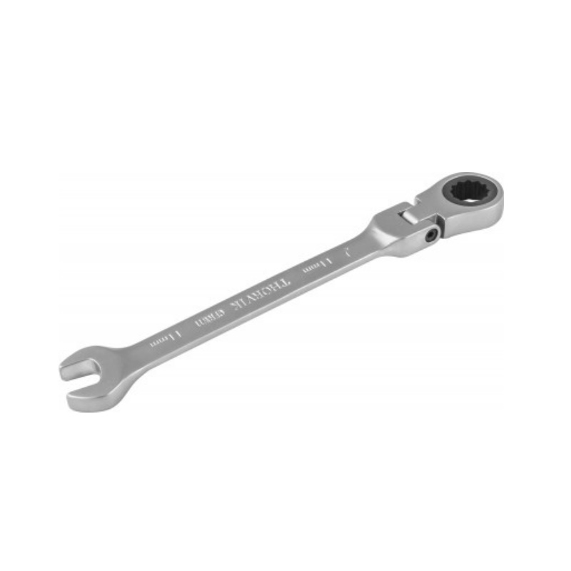 Ключ гаечный Thorvik CFRW11 053478 комбинированный трещоточный карданный, 11 мм в Твери
